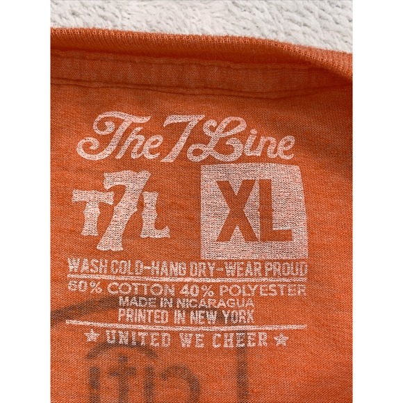 The 7 Line Citi Feild Mets Men's T-shirt XL Orange Cotton This Is Where Its At - Picture 6 of 7